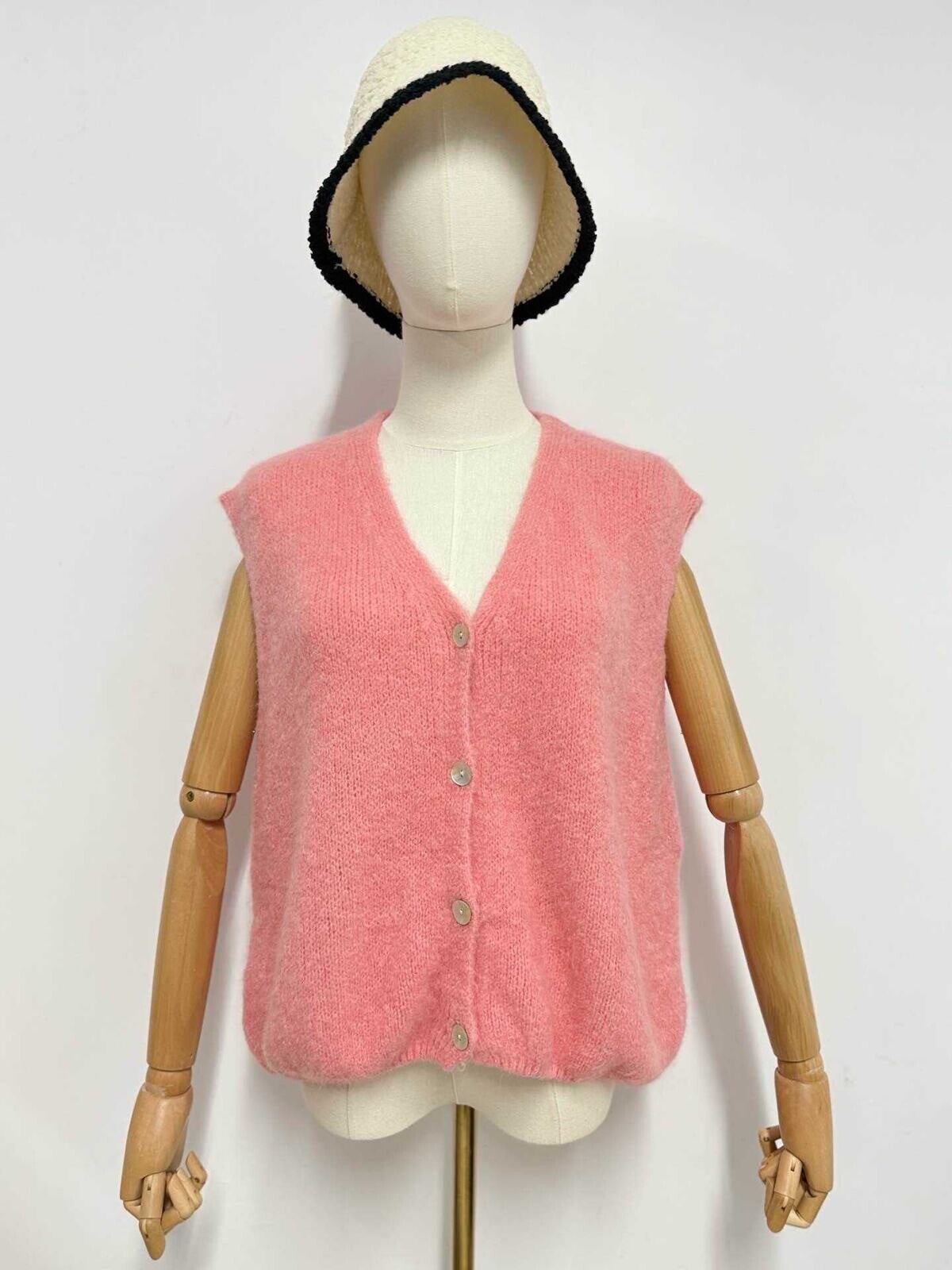 Gilet sans manches- Corail