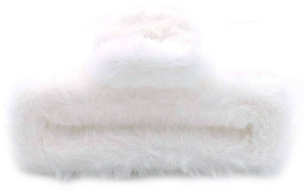 Pince crocro Fluffy - Blanche