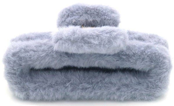 Pince crocro Fluffy - Grise