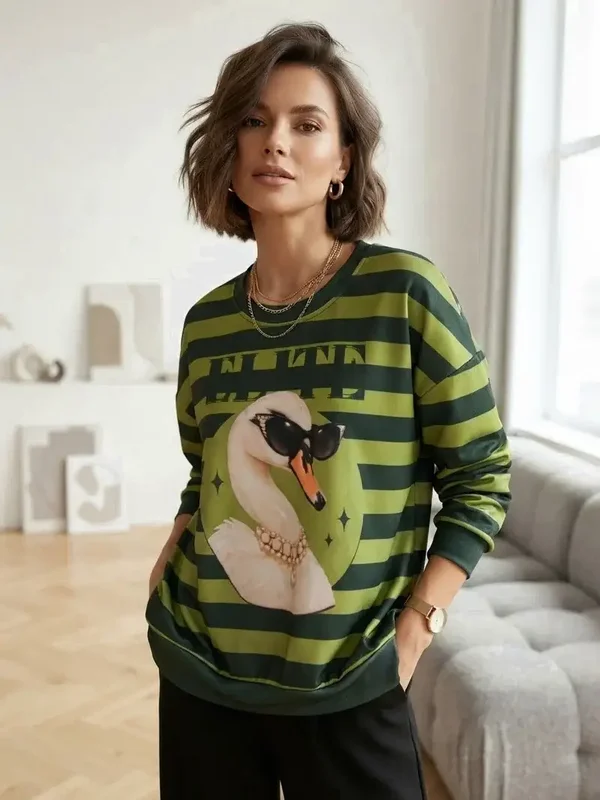 Sweat col rond - Cygne ELITE