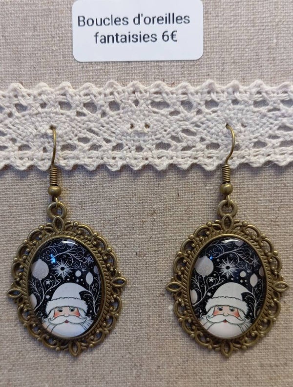 Boucles d'oreilles Noël *28