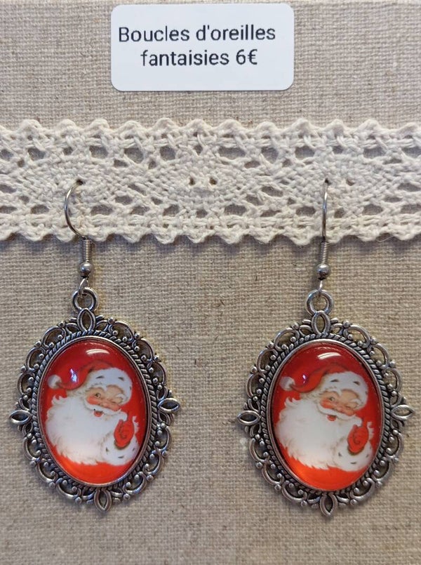 Boucles d'oreilles Noël *24
