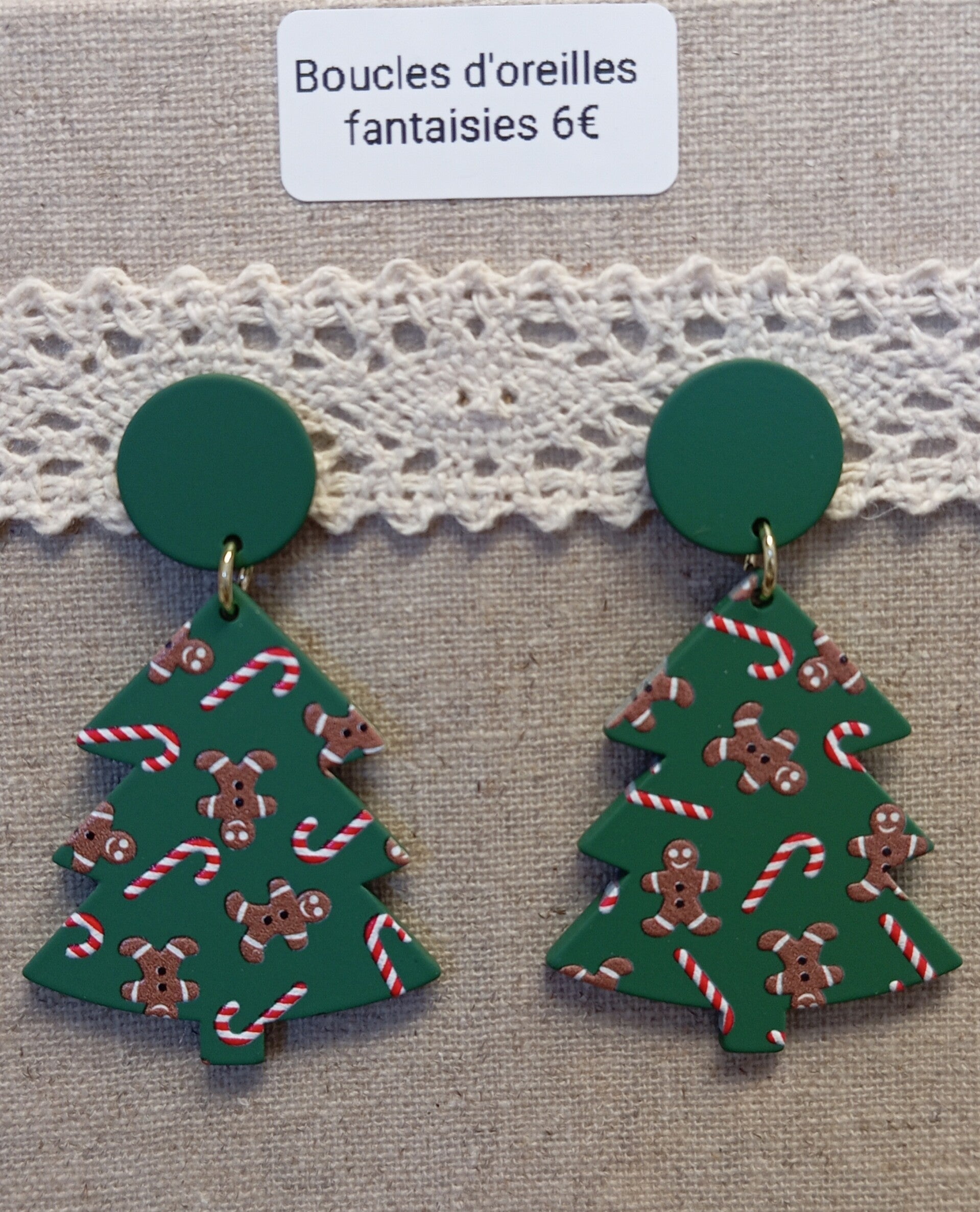Boucles d'oreilles Noël *21