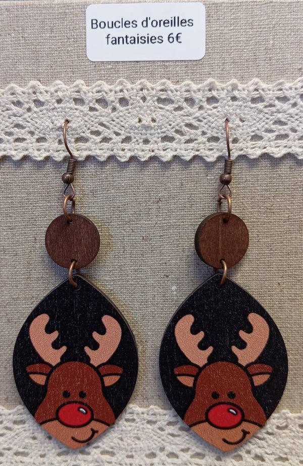 Boucles d'oreilles Noël *14