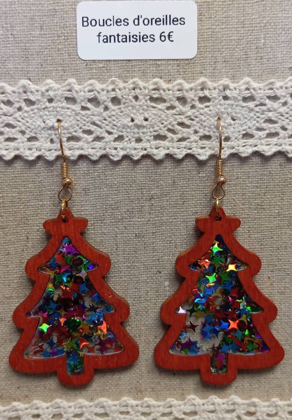 Boucles d'oreilles Noël *5