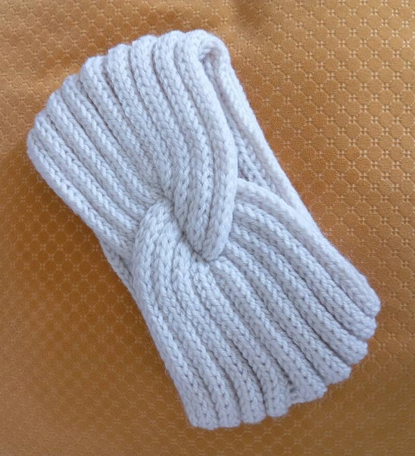 Bandeau de tête - Ecru