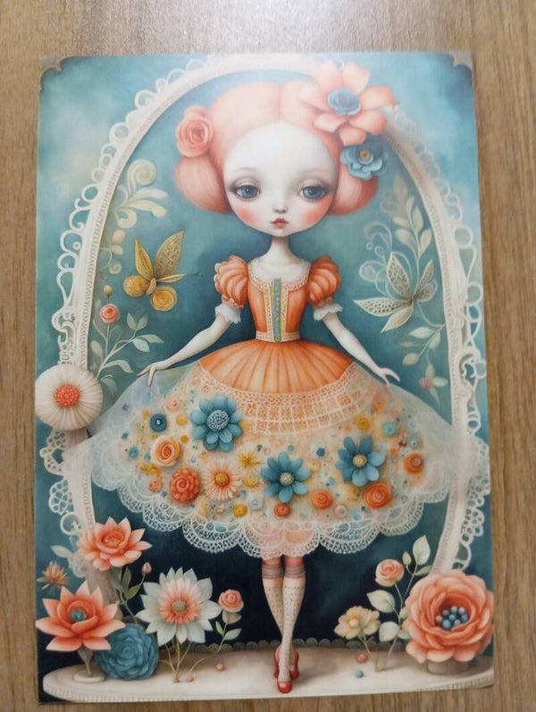 Carte postale poupée *94