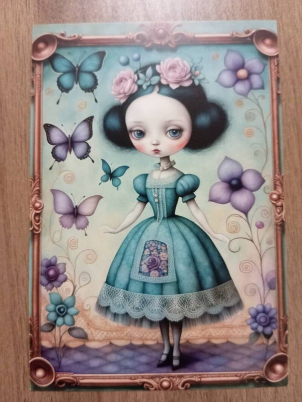 Carte postale poupée *81