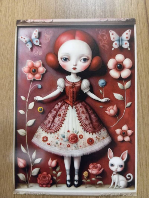 Carte postale poupée *78