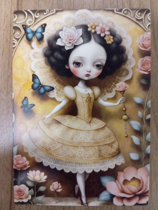 Carte postale poupée *76