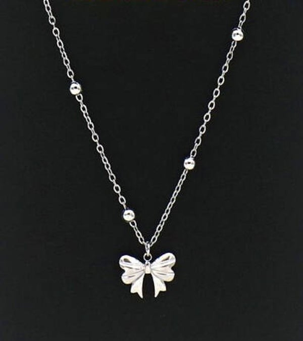 Collier acier inoxydable - Noeud