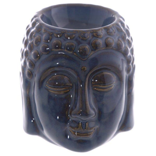 Brûleur à huiles ou fondants - Bouddha Bleu nuit