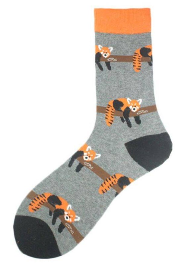 Funny Socks - Pandas roux #1