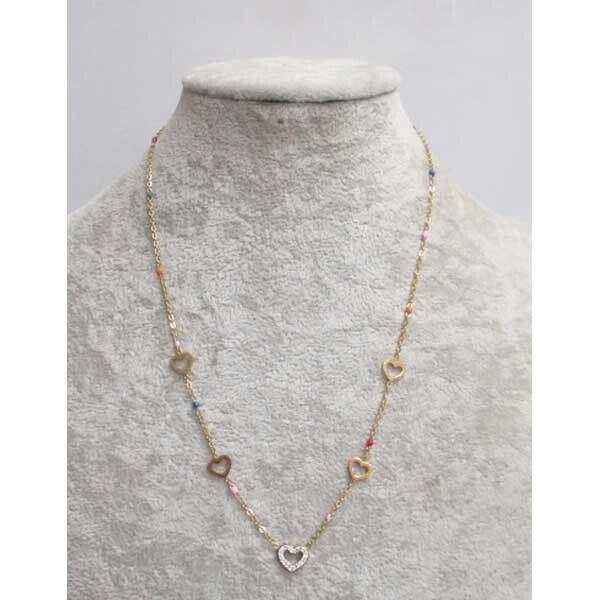 Collier Acier Inoxydable .