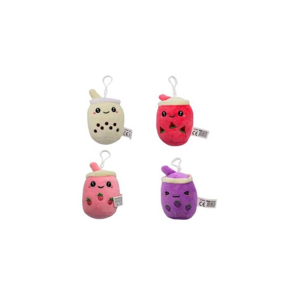 Porte clés en peluche Bubble tea