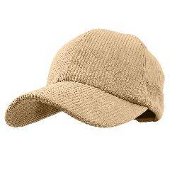 Casquette en velours - Collection Césarine - Beige
