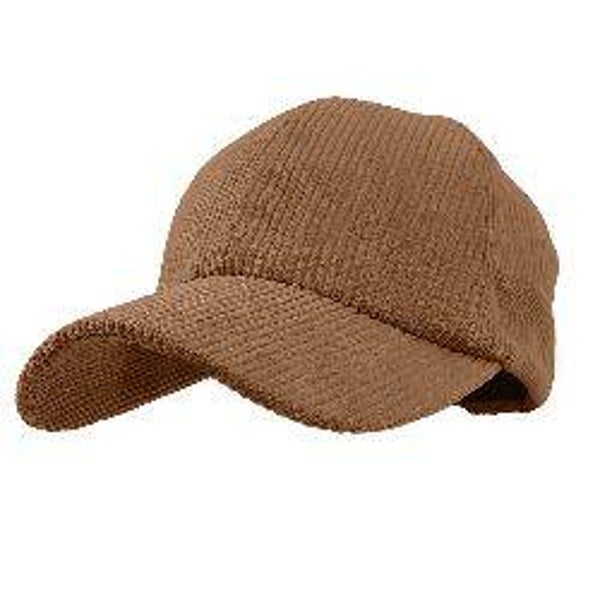 Casquette en velours - Collection Césarine - Chocolat