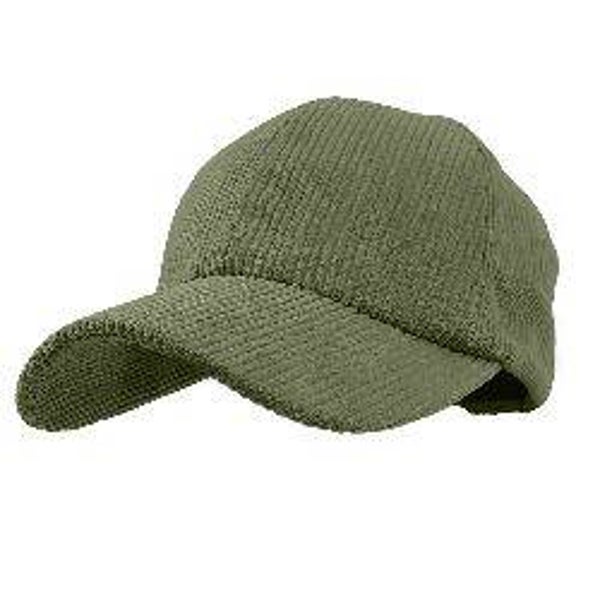 Casquette en velours - Collection Césarine - Kaki