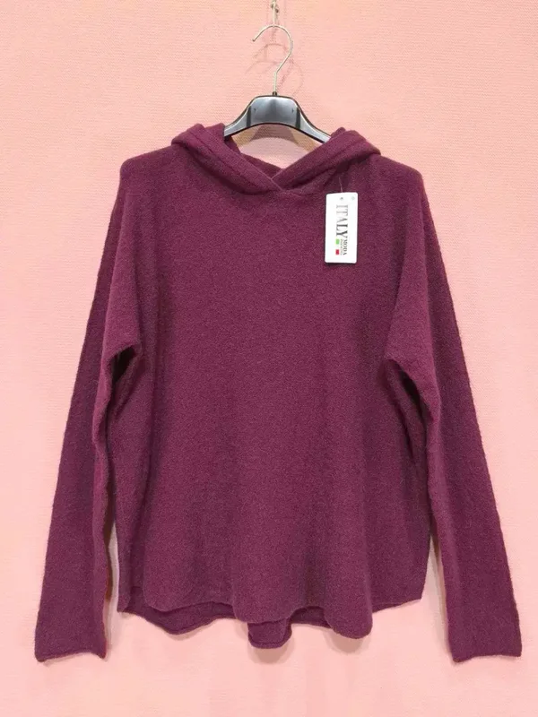 Pull à capuche - Violine