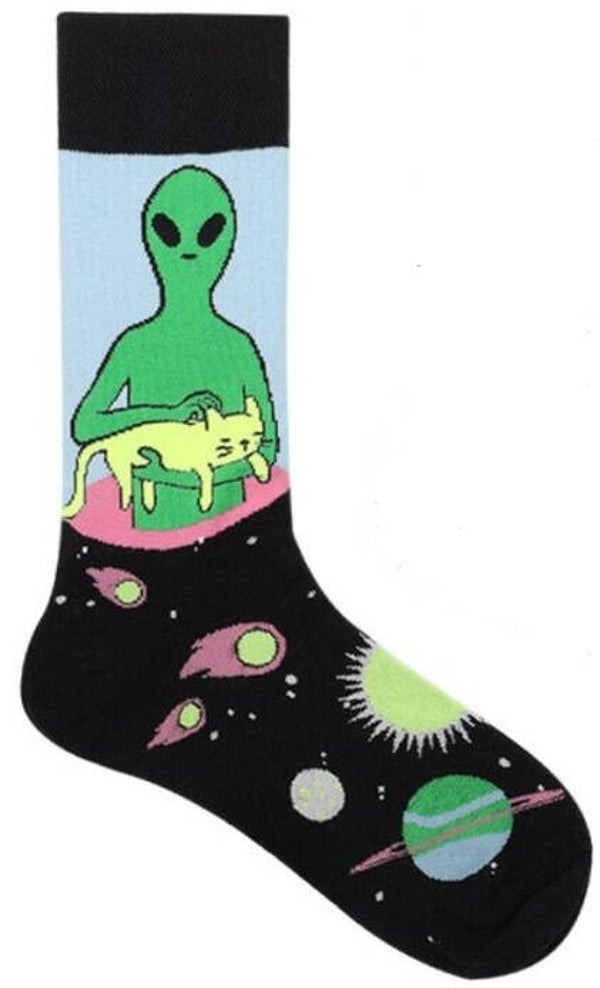 Funny Socks Aliens FS39