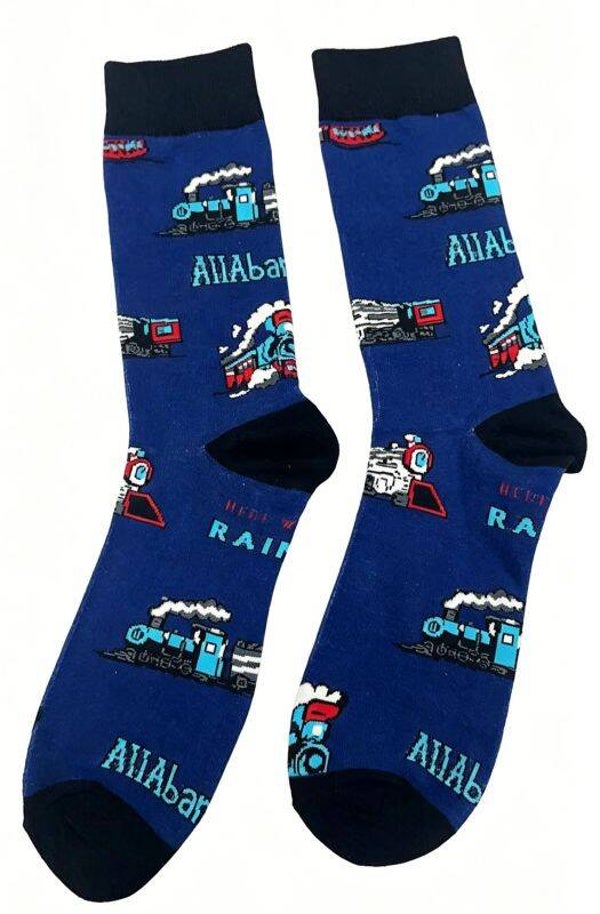 Funny Socks - Trains