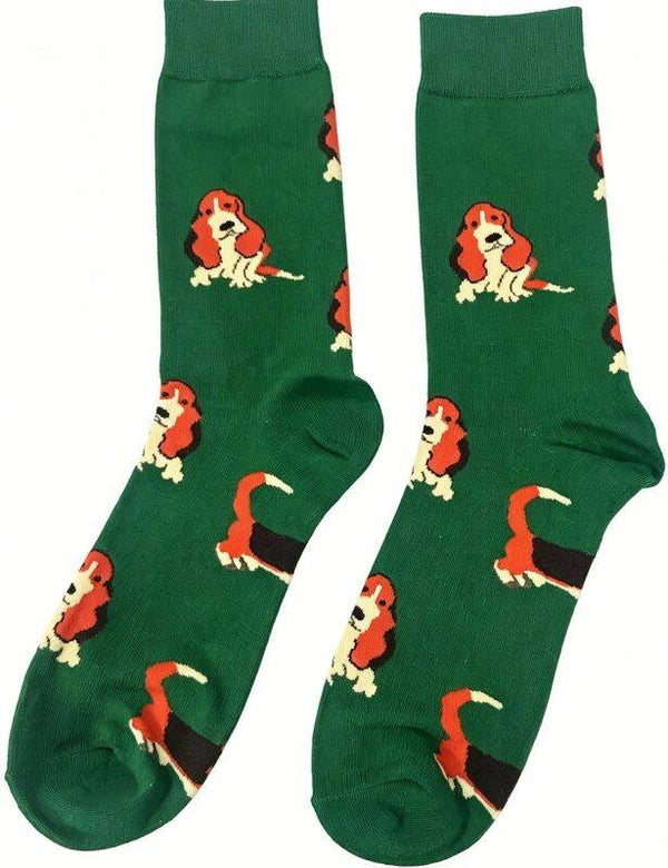 Funny Socks - Basset Hound