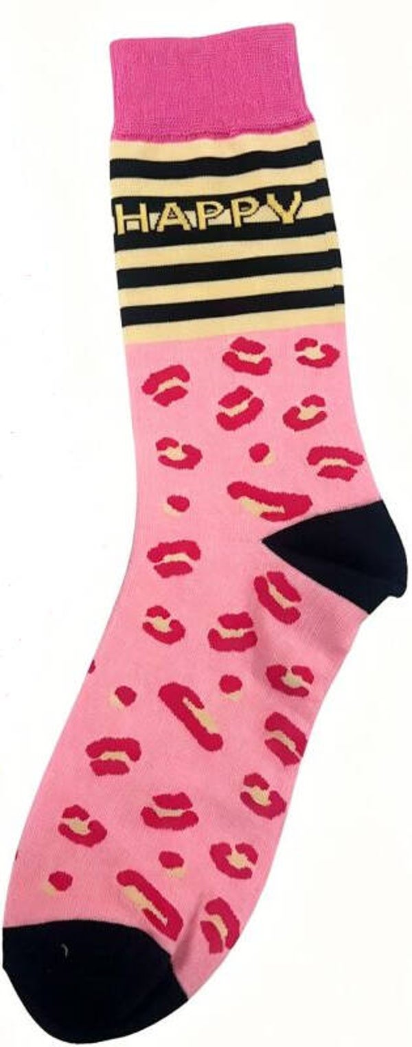 Funny Socks - Happy
