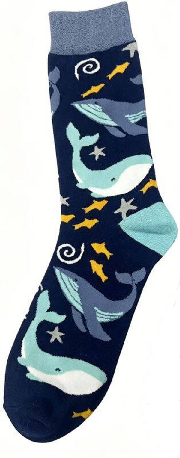 Funny Socks - Baleines #2
