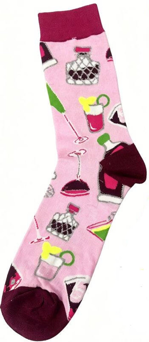 Funny Socks - Cocktails #2