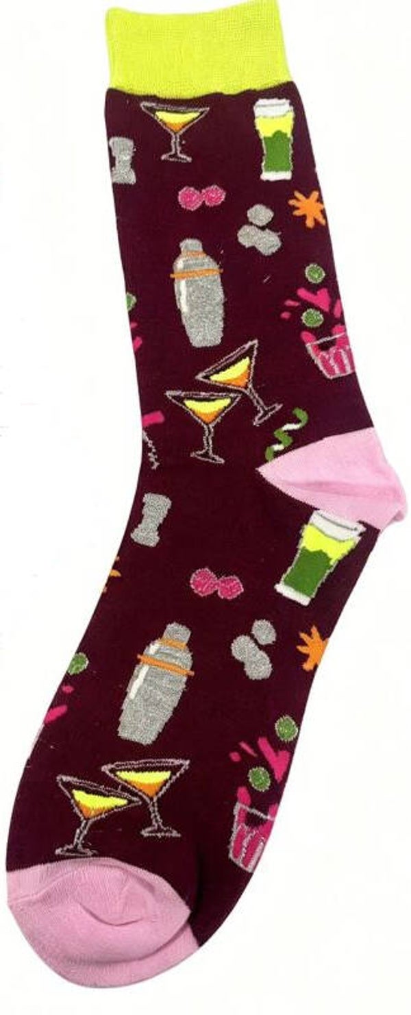 Funny Socks - Cocktails #1