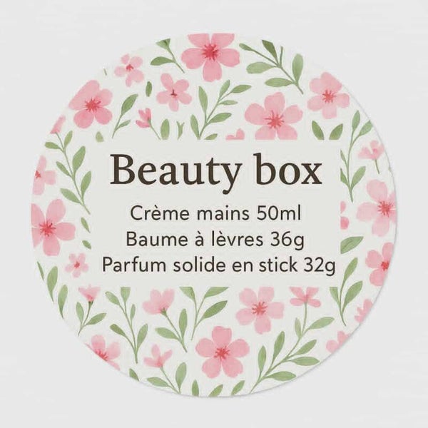 Beauty box - 3 produits Julie Dodsworth