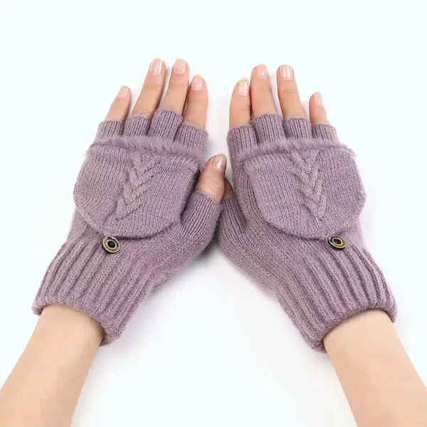 Mitaines avec rabat -  Parme