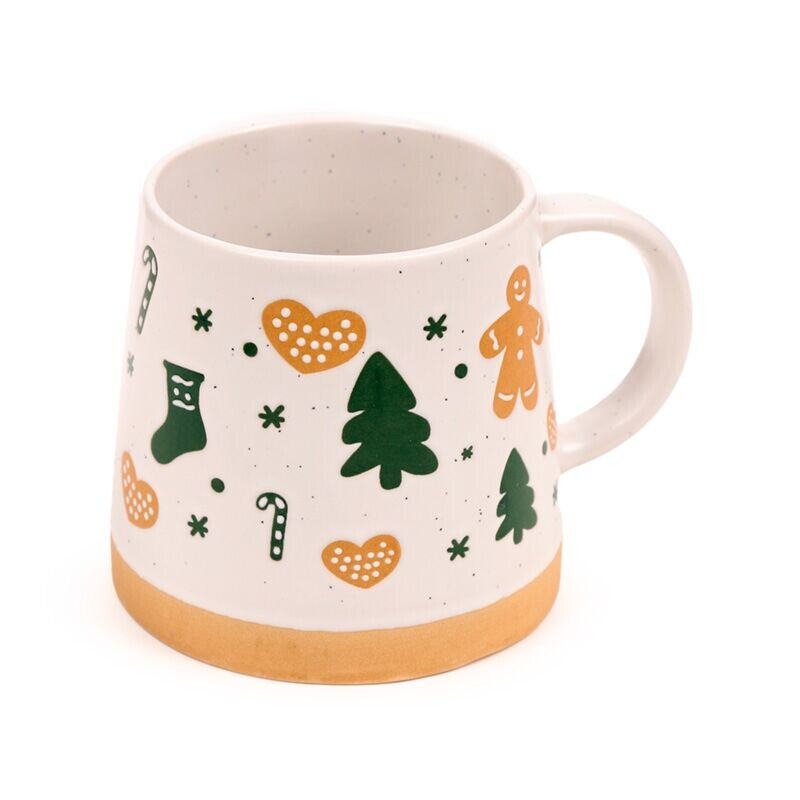 Mug de Noël en grès - Pain d'épices