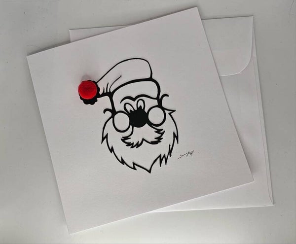 Karte Weihnachten Nikolaus
