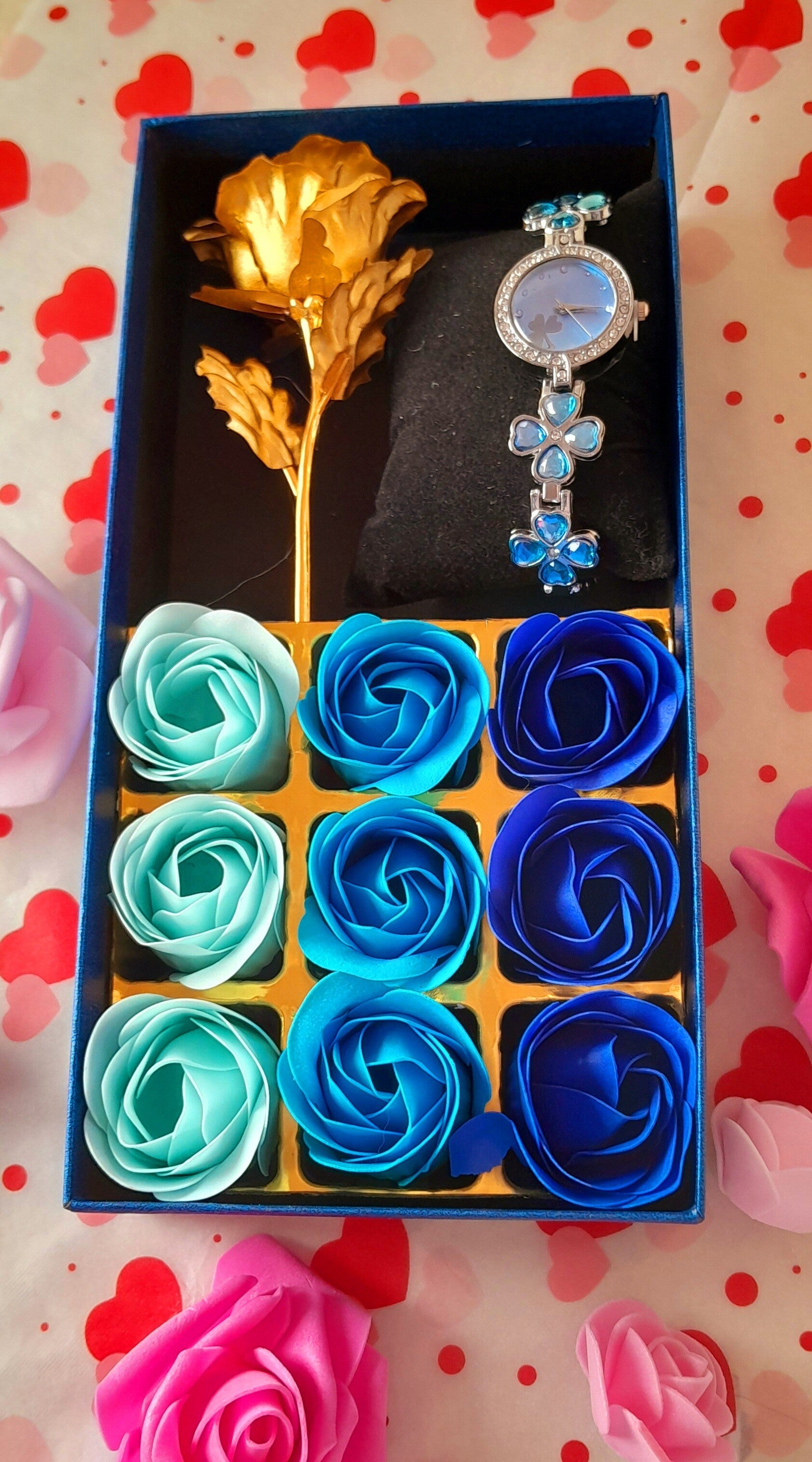 Coffret le temps d'un instant bleu