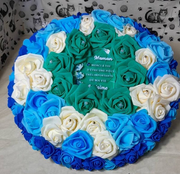Tableau rond fête des mères