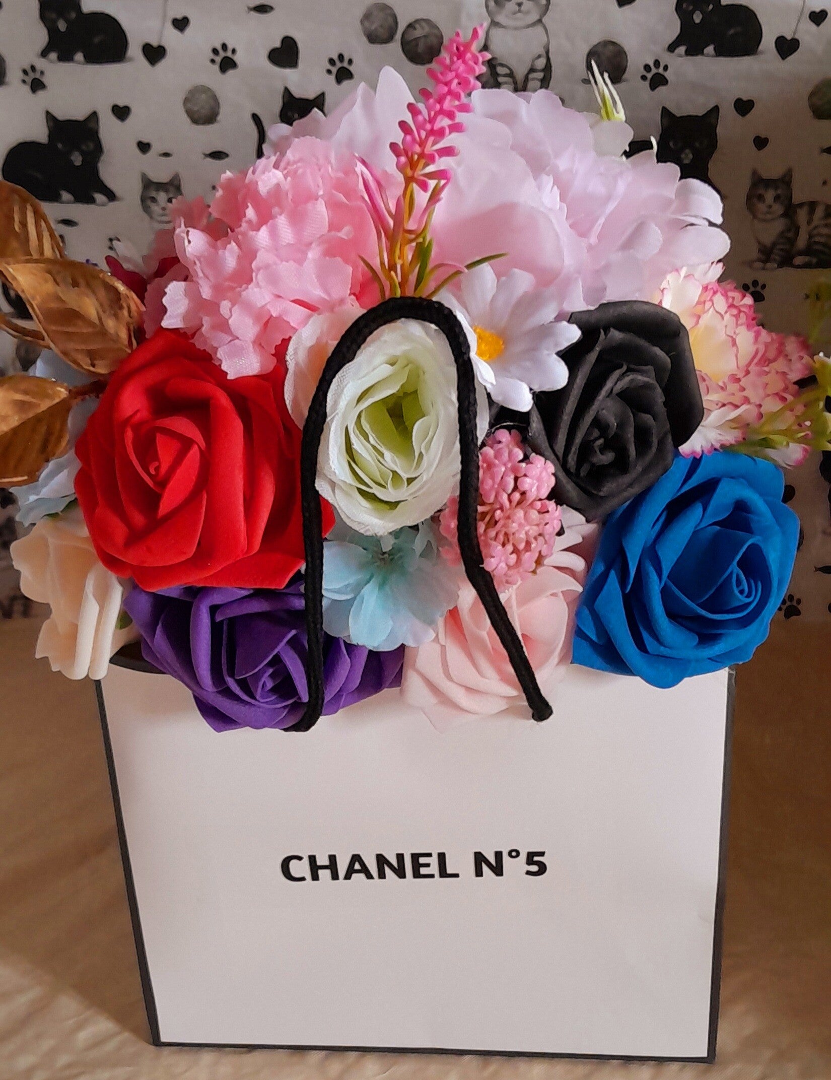 Sac n°5 fleuri