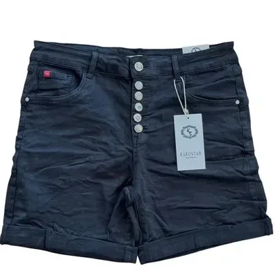 Korte broek stretch zwart