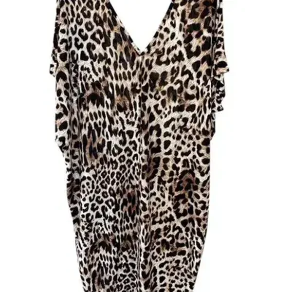 Jurk panter tot maat 56 te dragen