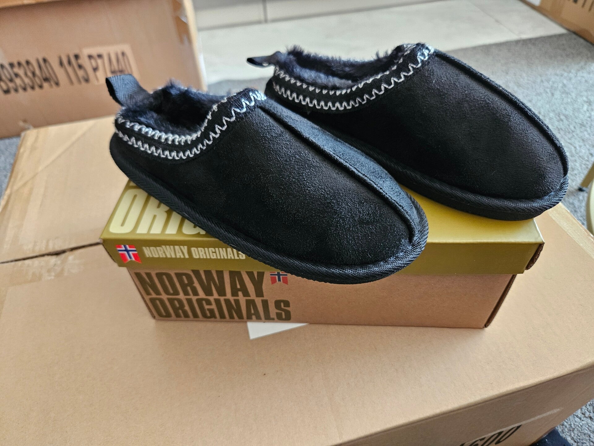 Kids uggies zwart unisex