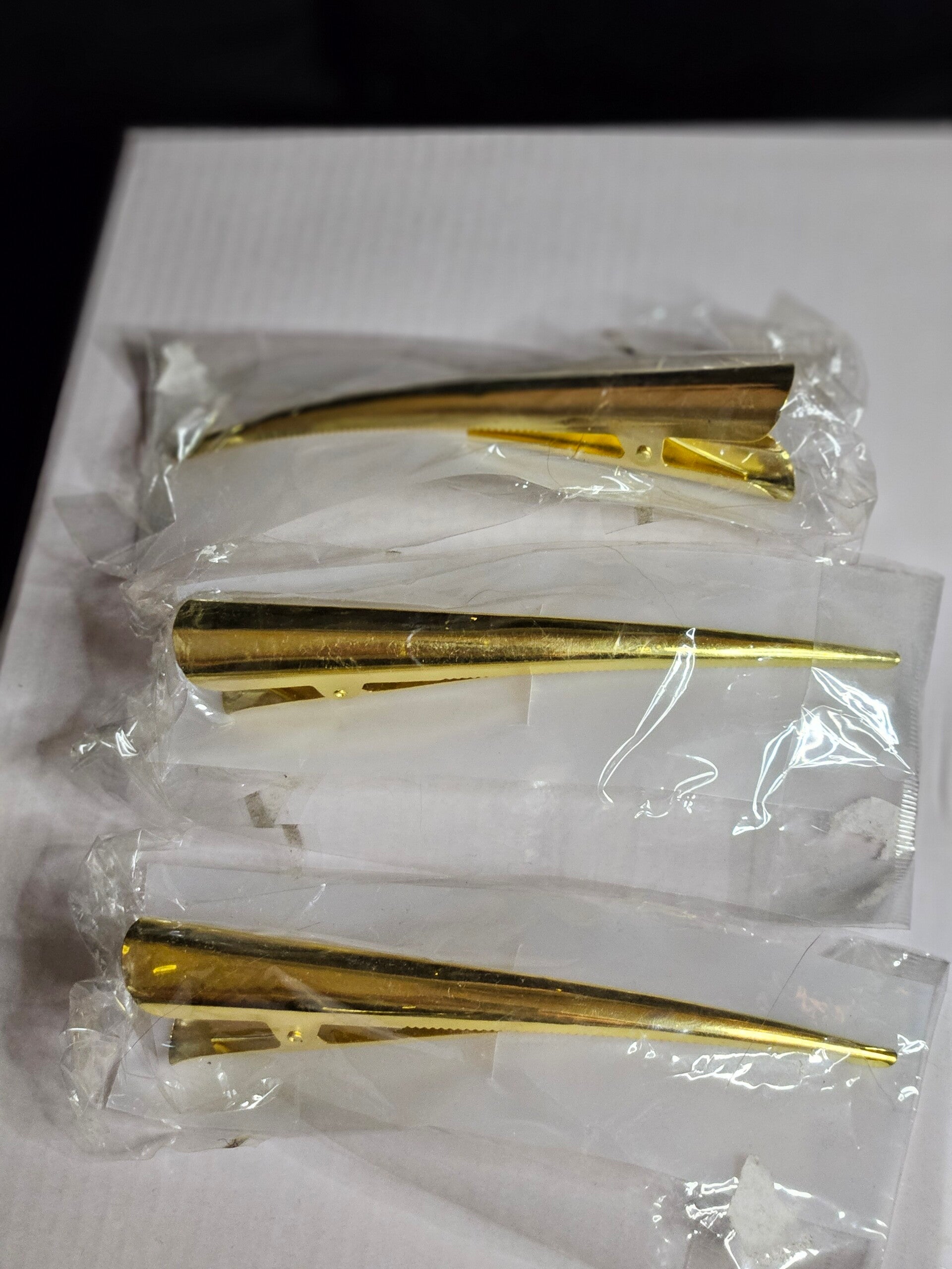gouden haarklem