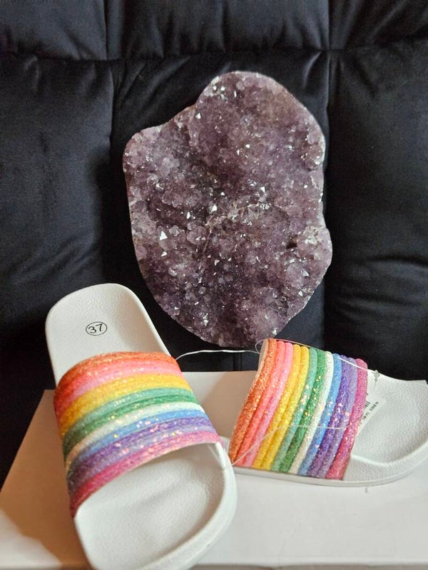 Regenboog slipper
