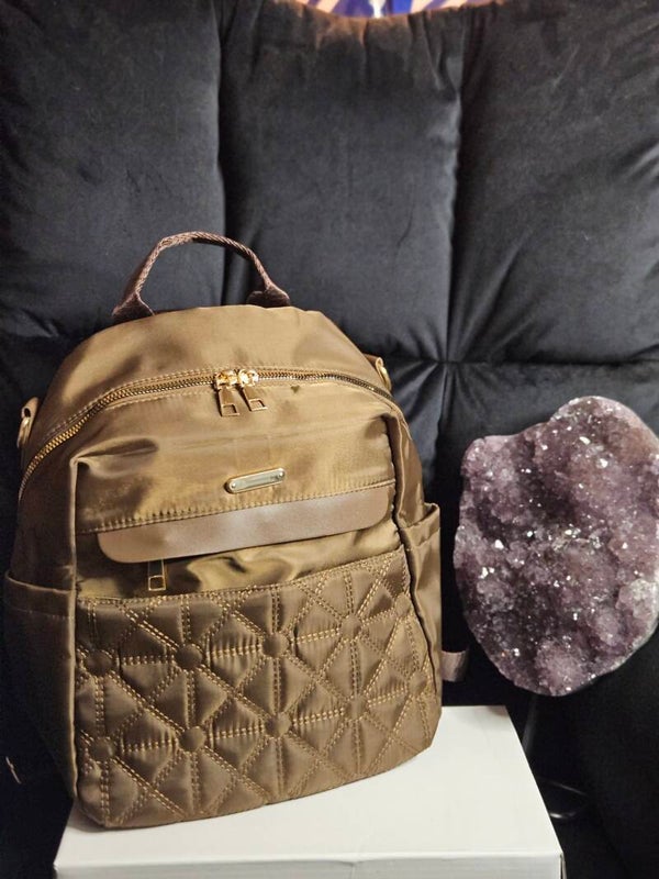 bruine tas / rugtas