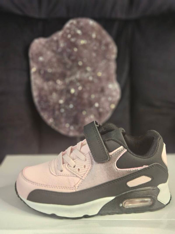sneaker zwart roze