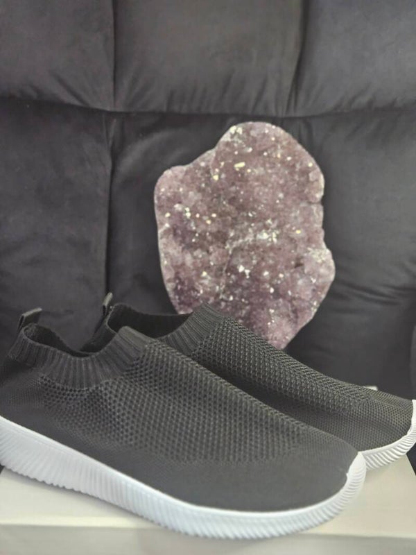 unisex instapper zwart