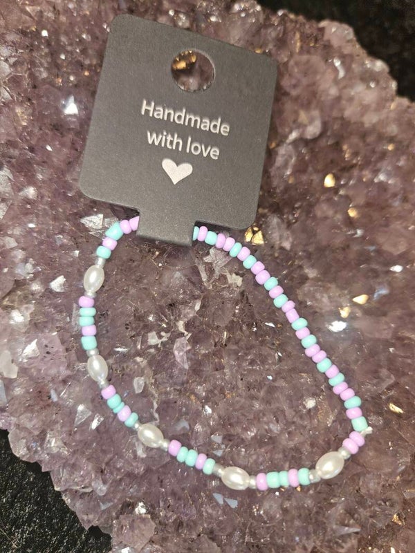 pastel kleur armbandje