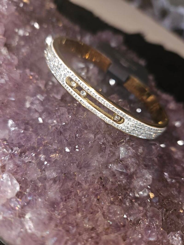 gouden bangle strass09