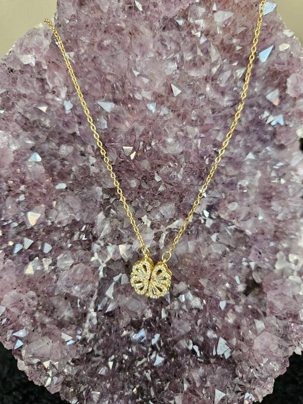 gouden ketting klaver
