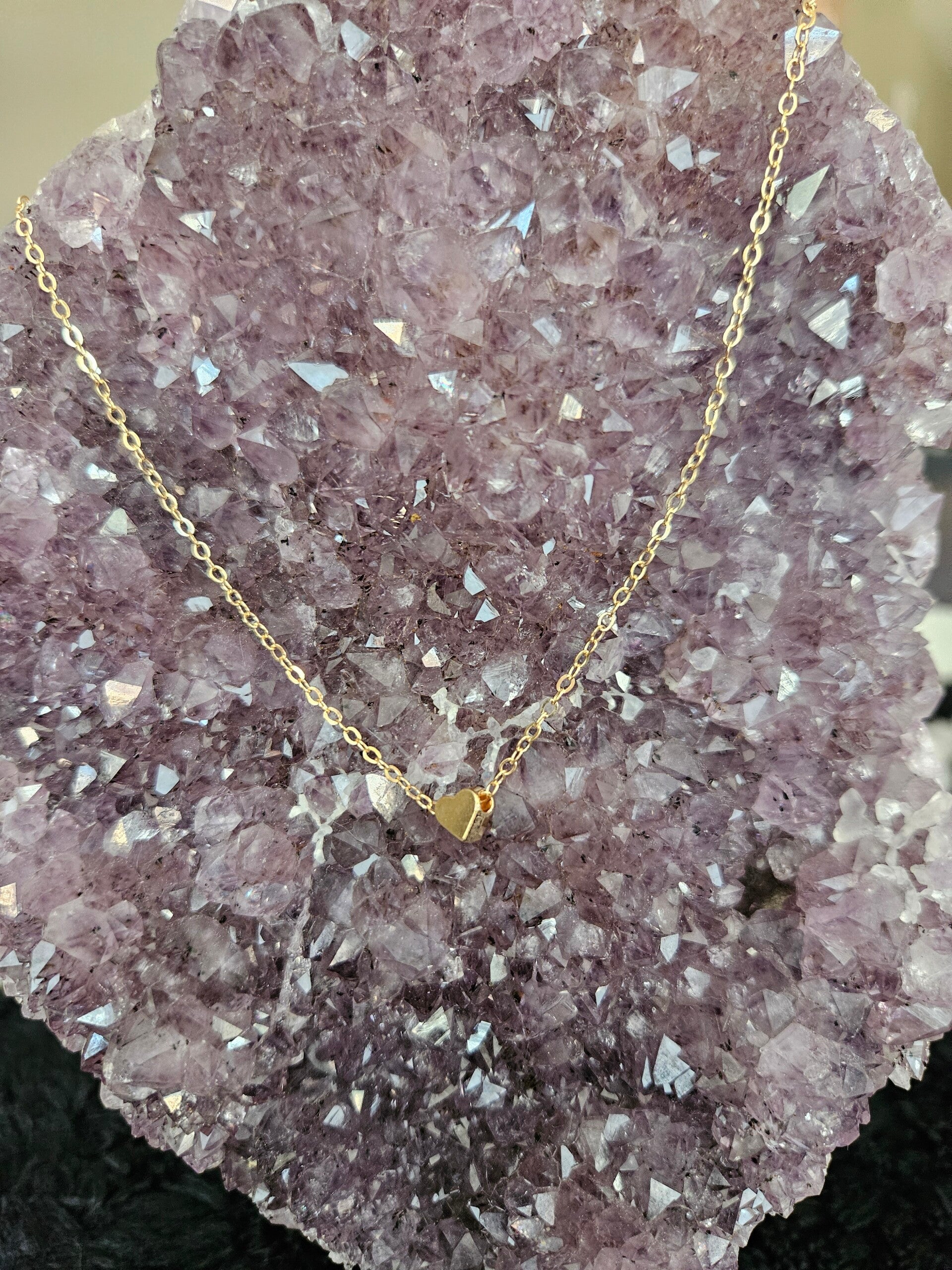 gouden ketting klein hartje