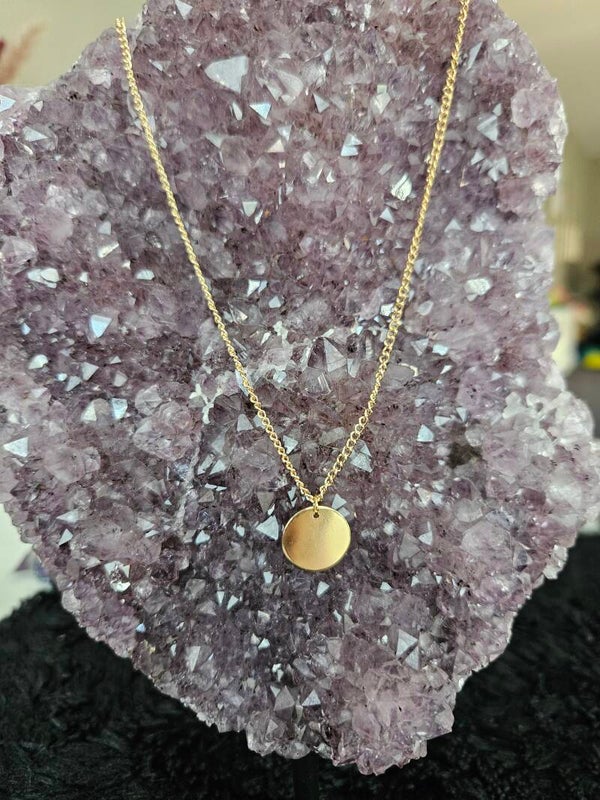 gouden ketting rond